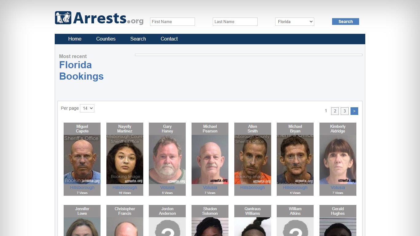 Hillsborough County Arrests and Inmate Search